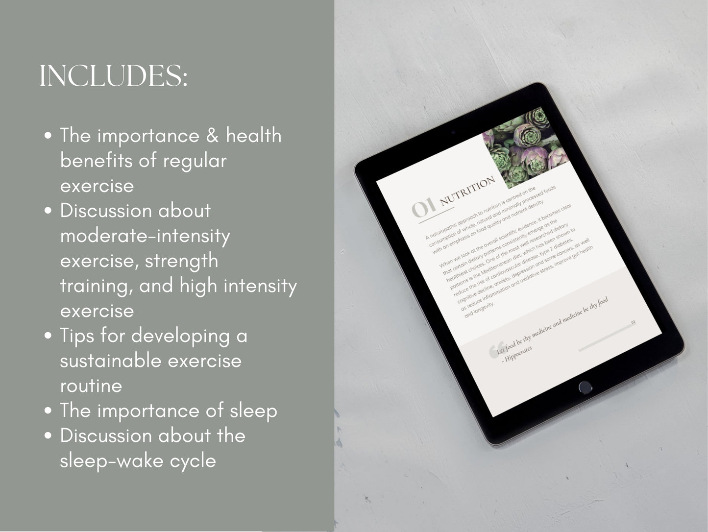 PLR white-label ebook for naturopaths, nutritionists, ND's