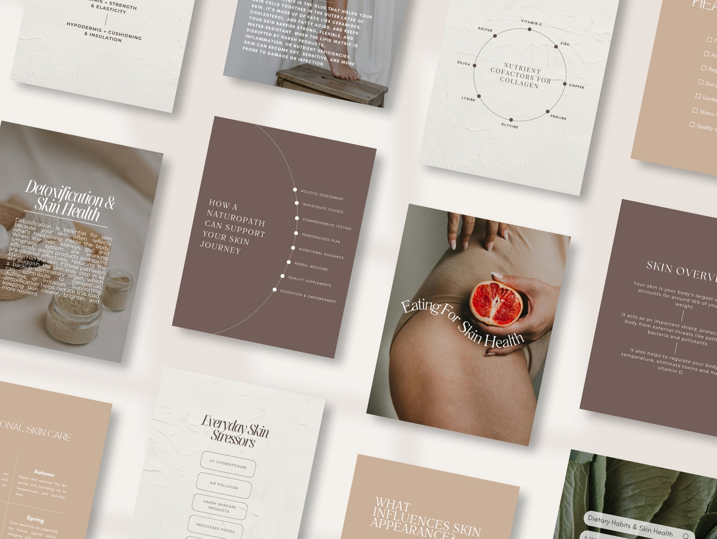 Skin Instagram Canva Templates