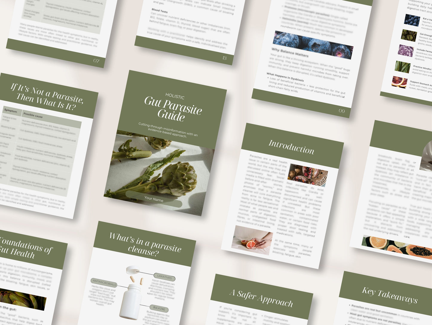 Gut Parasite Patient Booklet