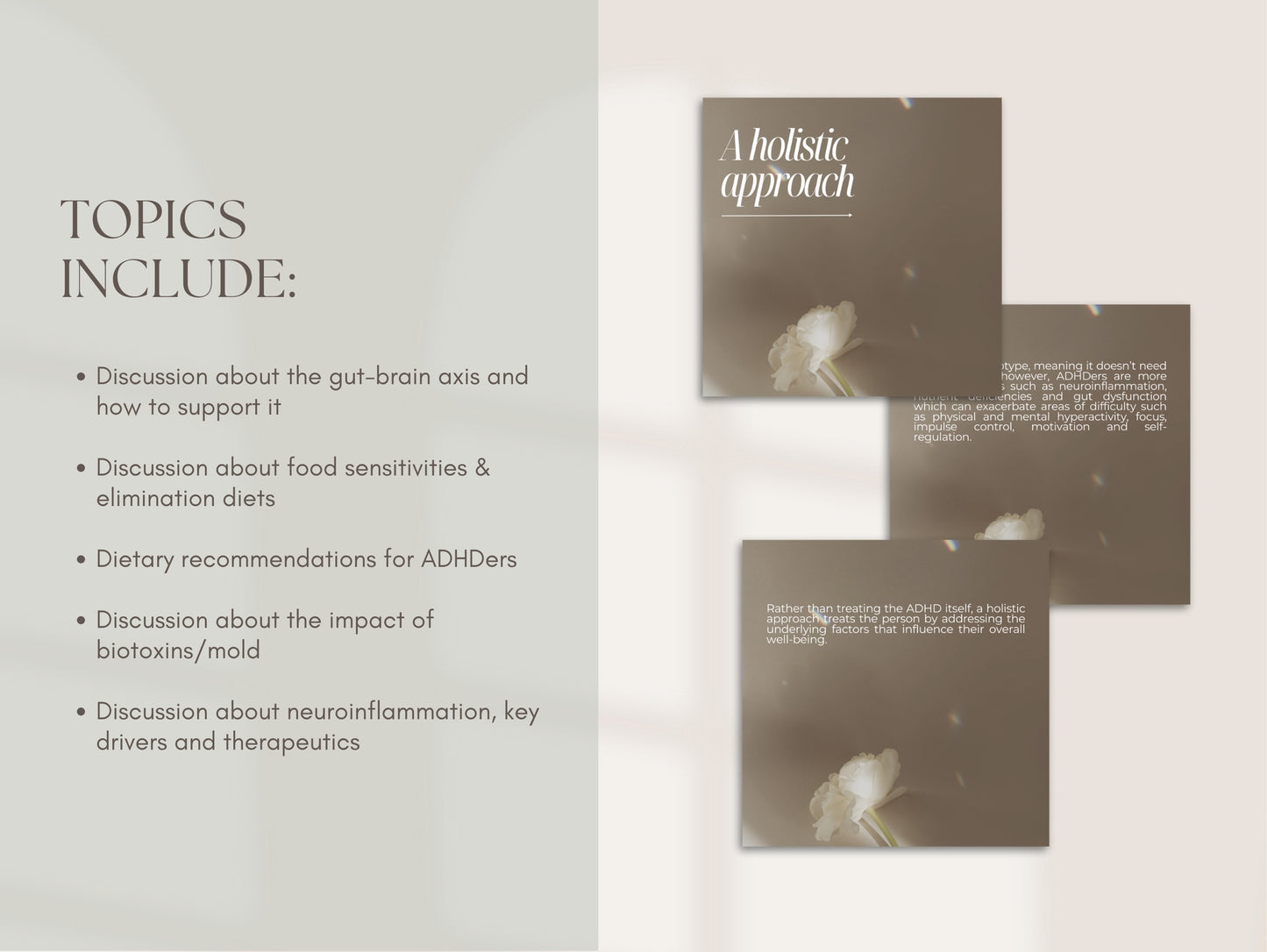 Neurodivergent client Canva templates for Instagram posts