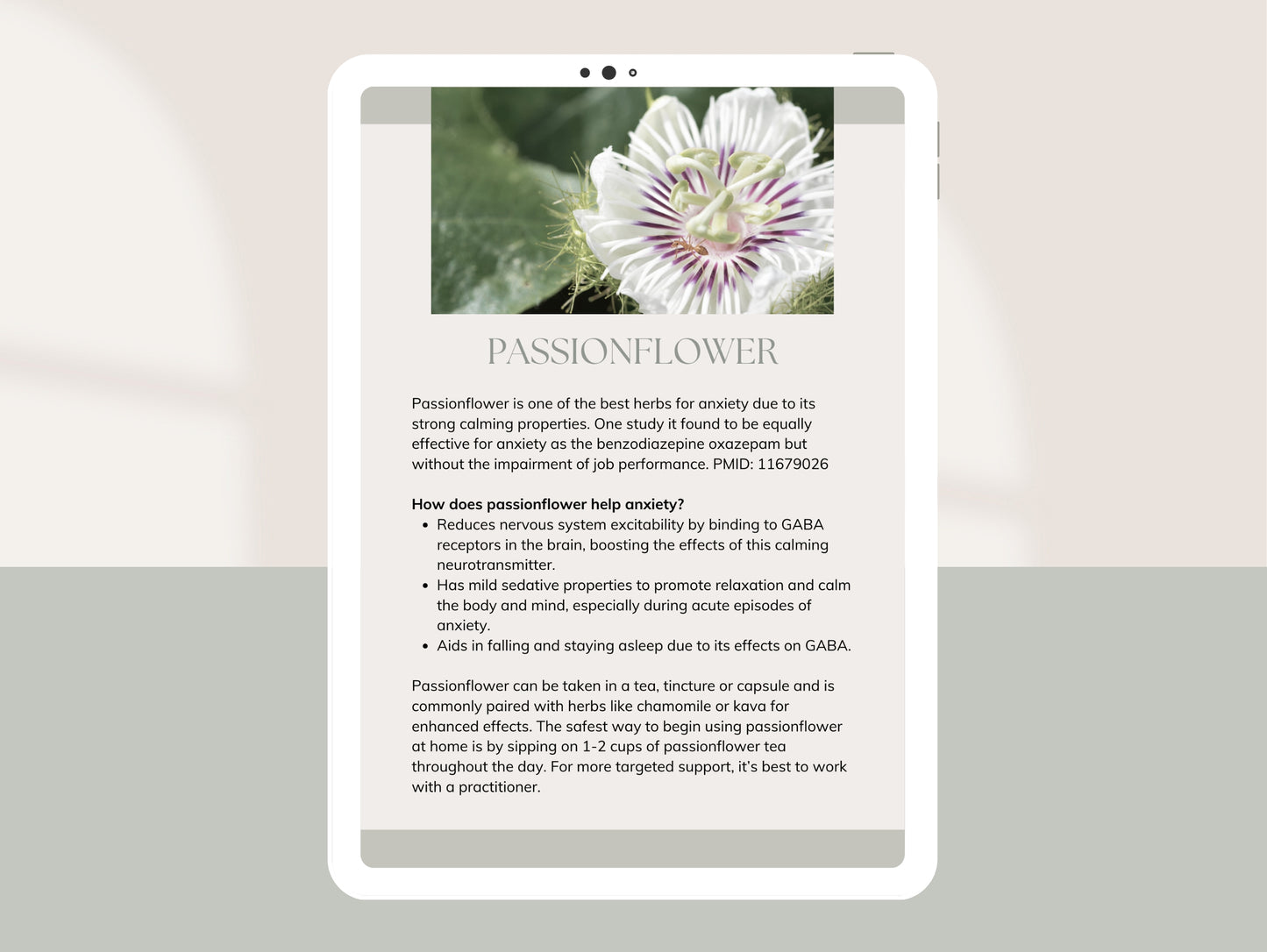 Effective anxiety supplements lead magnet for naturopaths