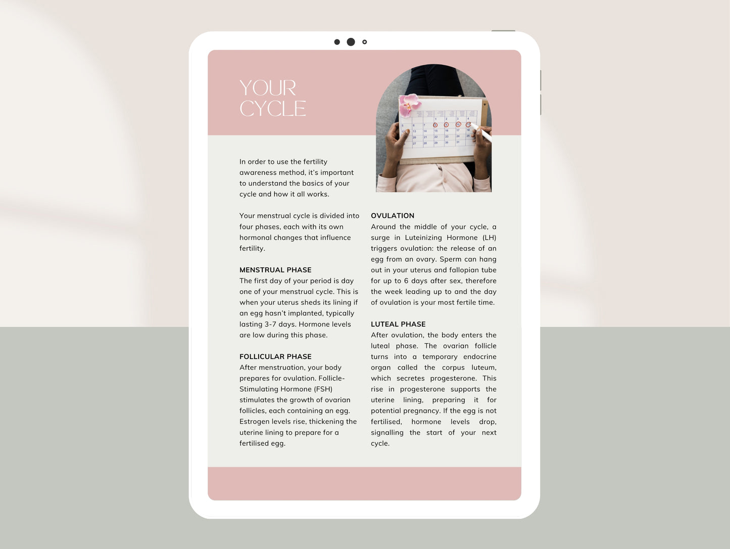Client-ready fertility awareness guide for functional medicine practitioners