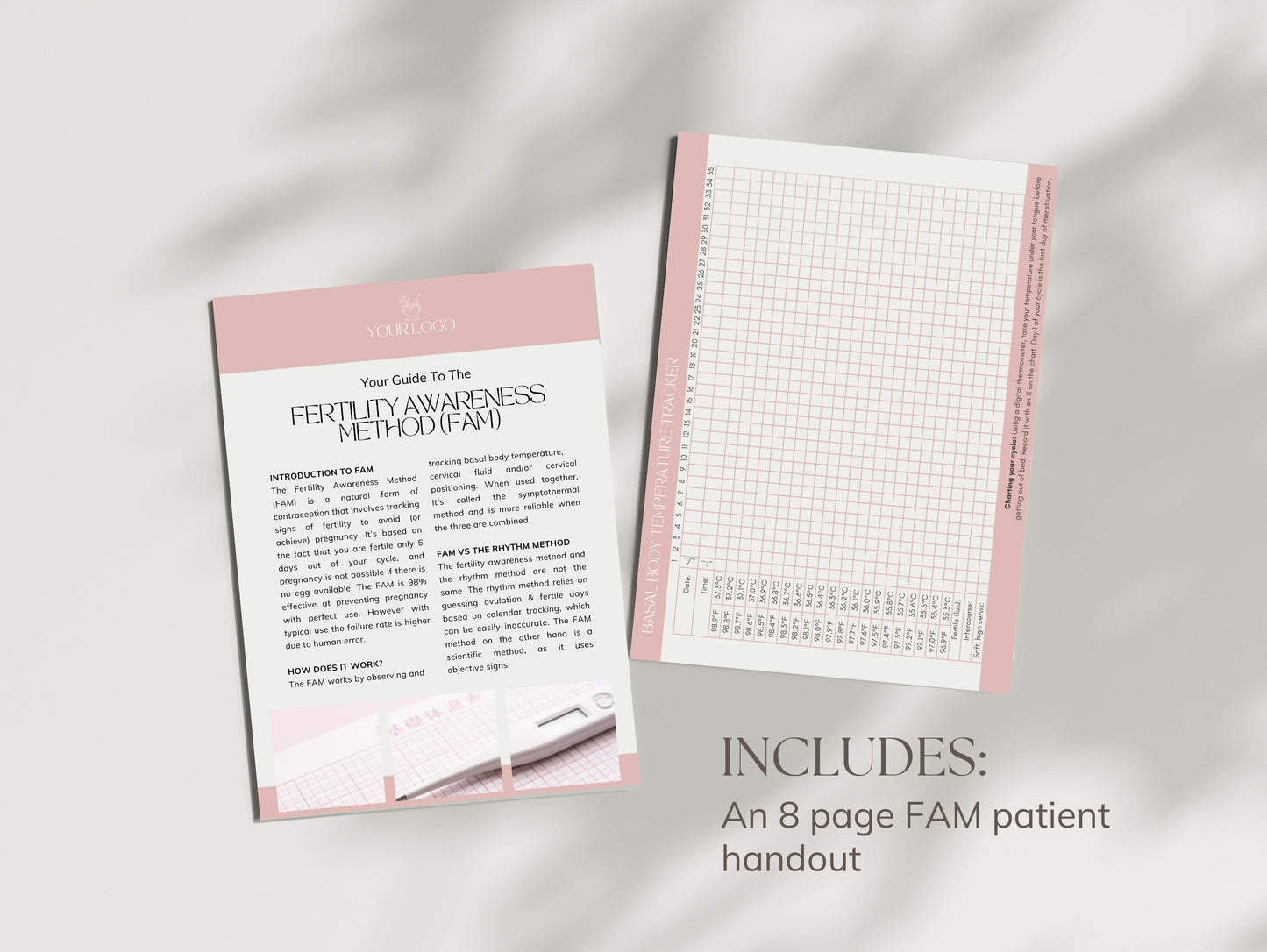 Done-for-you fertility awareness guide for holistic health professionals and nutritionists