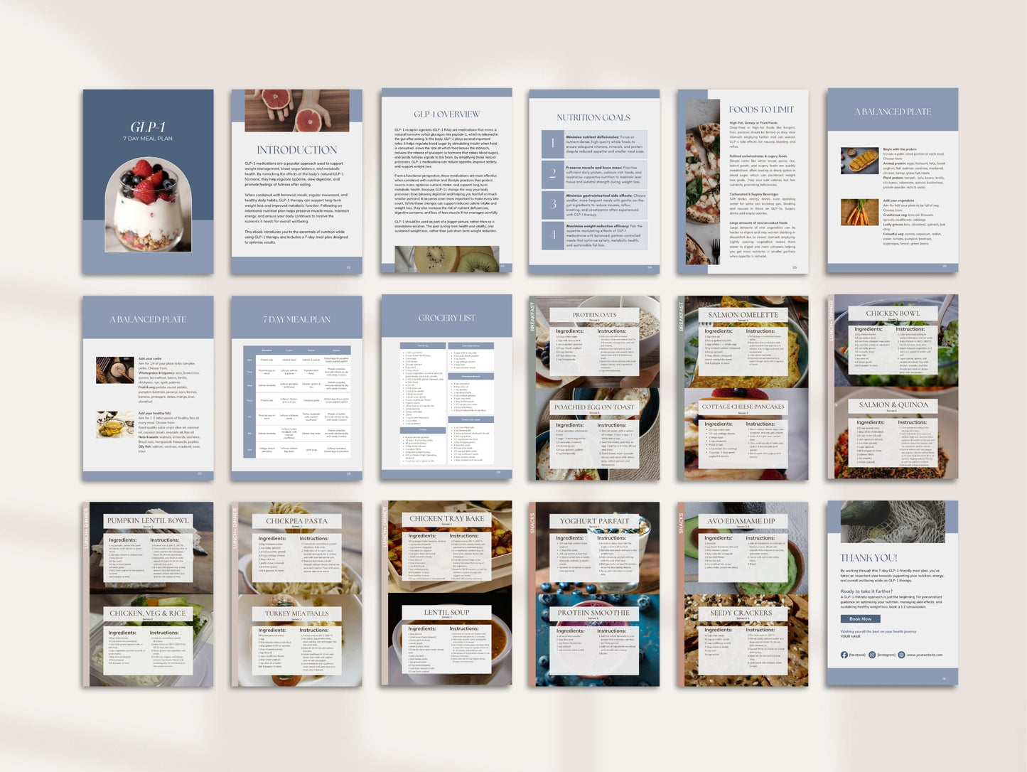 7 Day GLP-1 Meal Plan