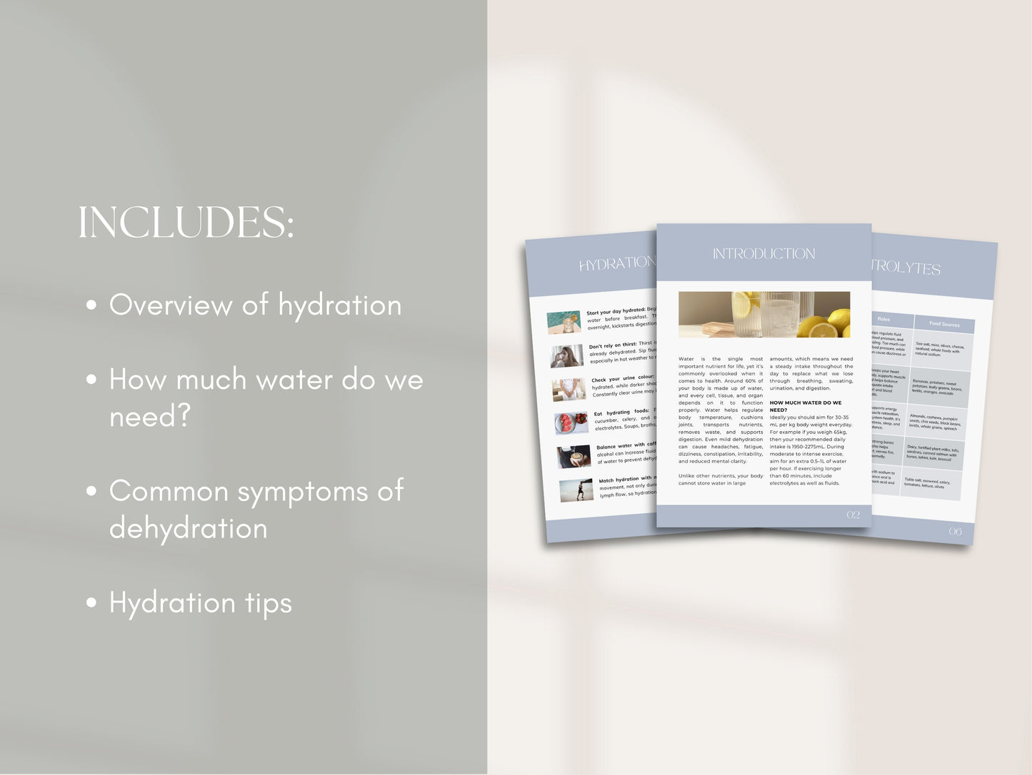 Hydration Patient Handout