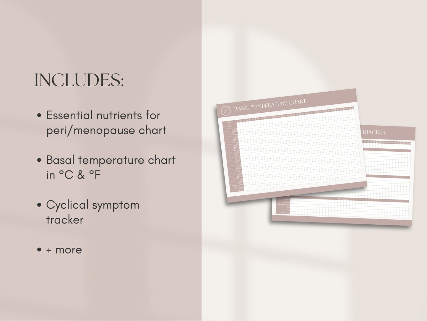 Menopause Worksheets