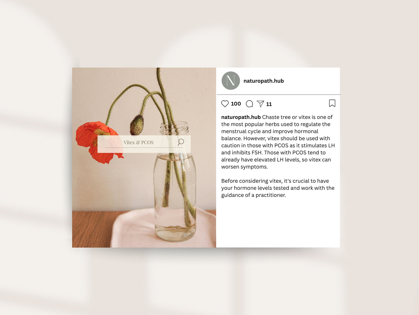 Hormone Instagram Canva Templates