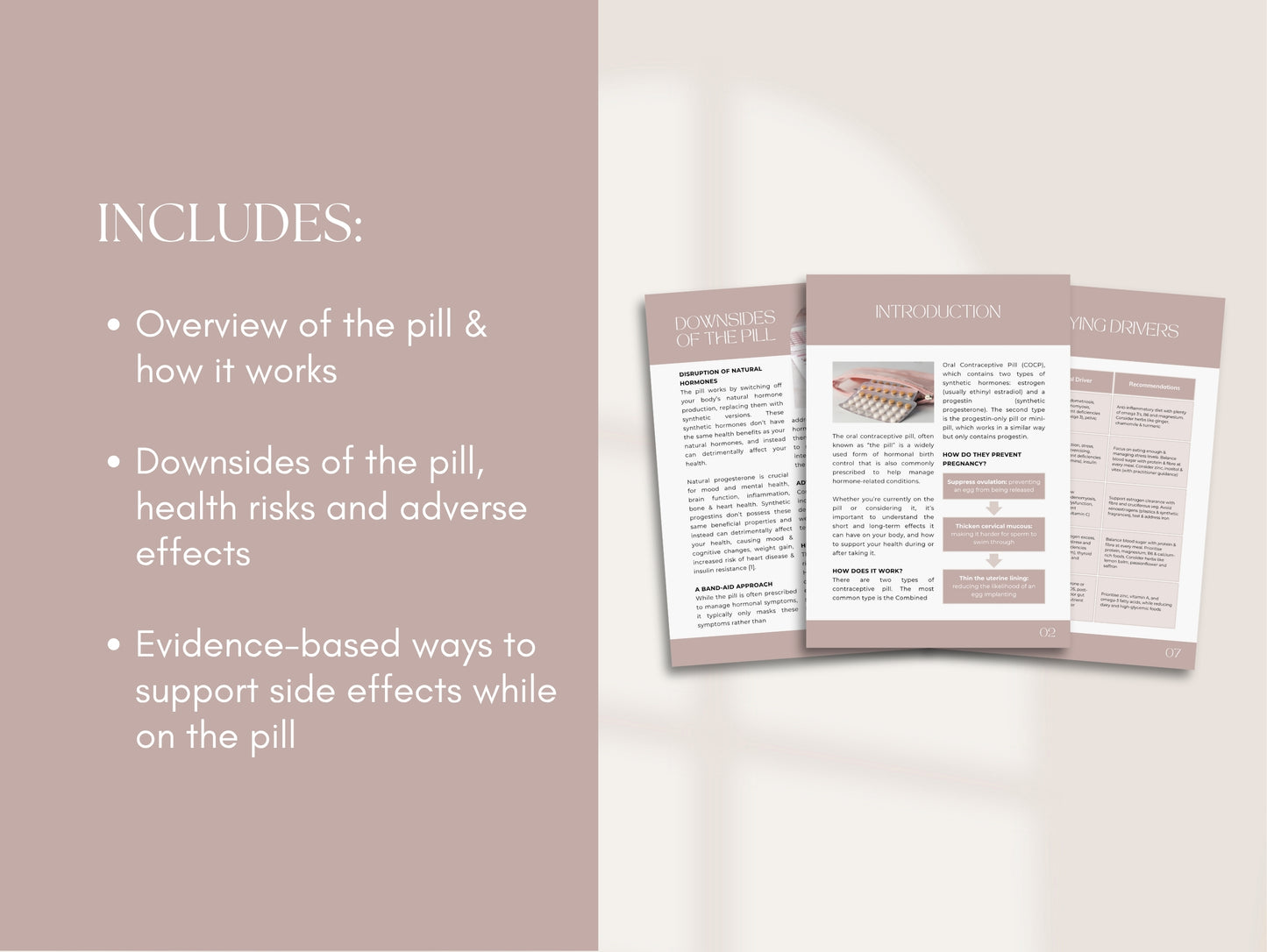 Oral Contraceptive Patient Handout