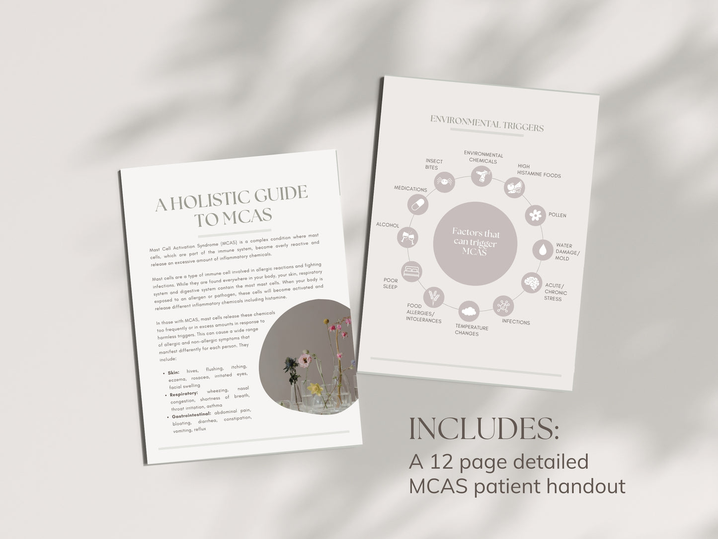 Done-for-you mast cell activation syndrome patient guide for holistic health professionals