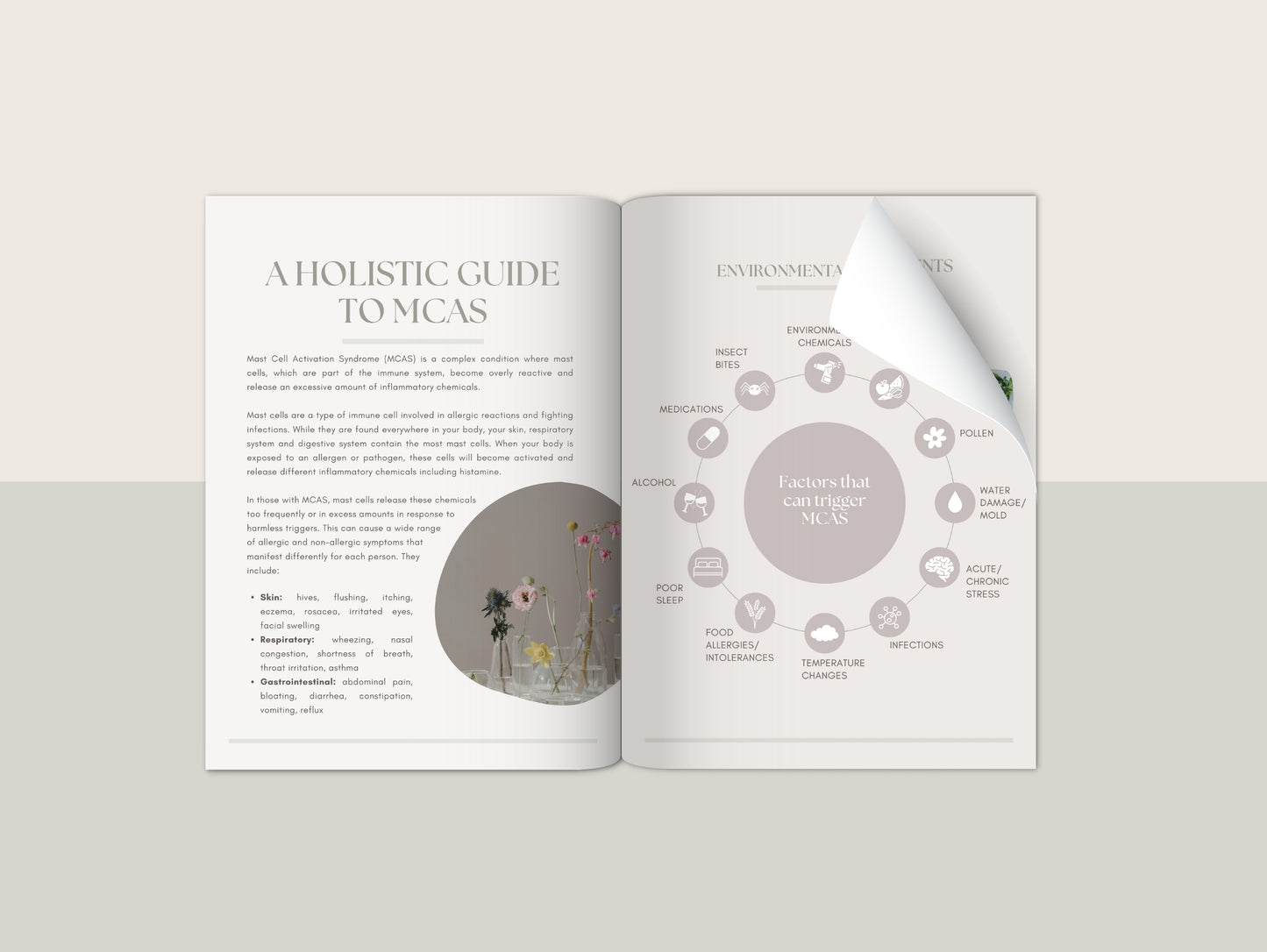MCAS patient booklet for naturopaths and functional medicine practitioners