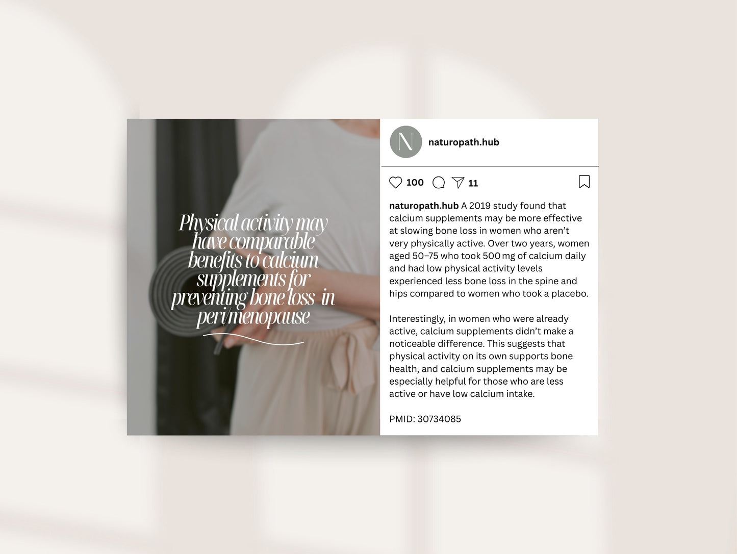 Perimenopause Instagram Canva Templates