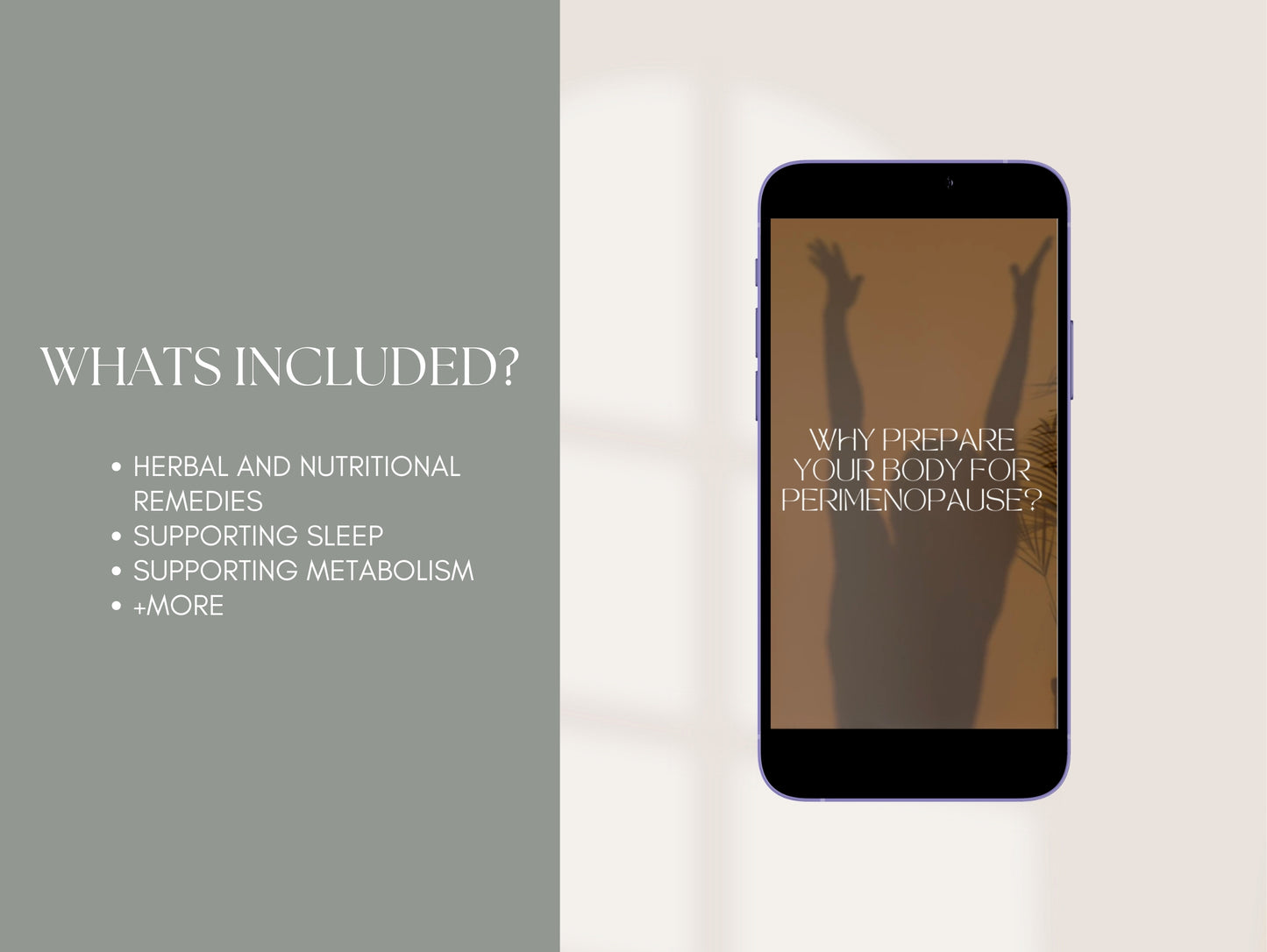 Perimenopause hormone health Canva reel templates
