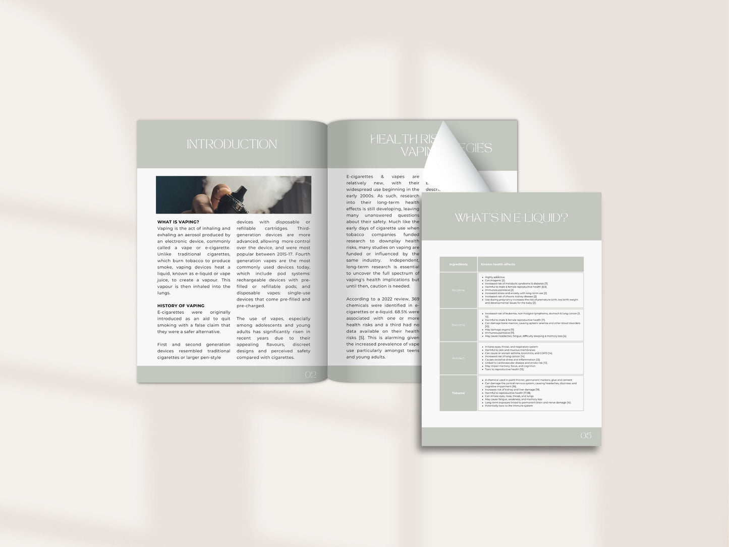 Vaping Patient Handout