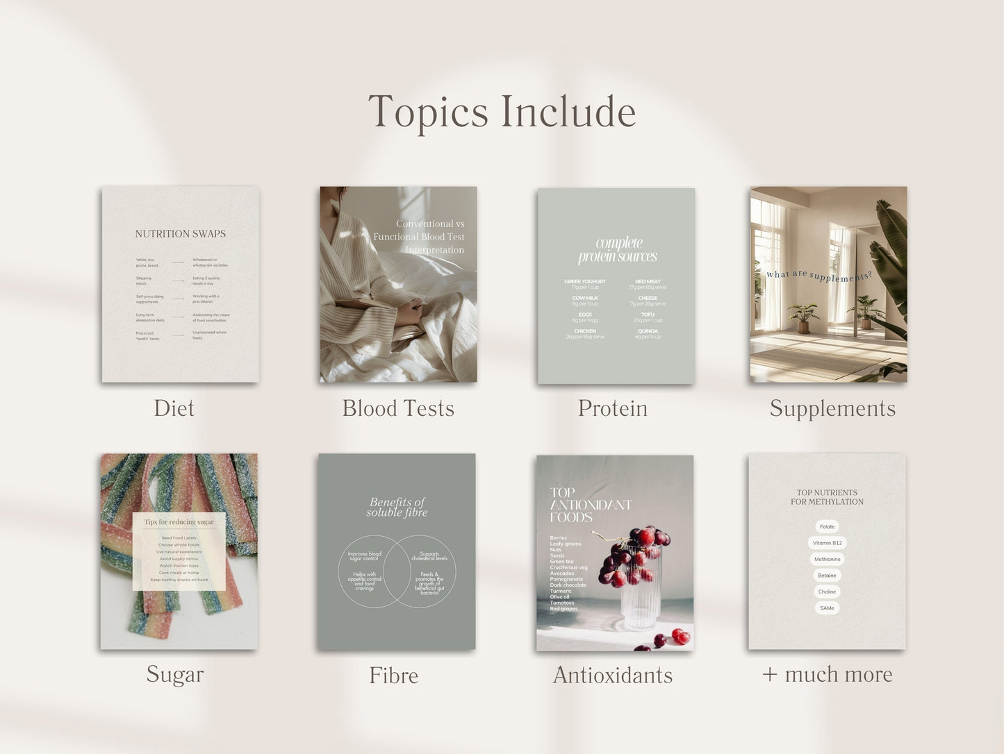 Canva nutrition Instagram post templates for wellness professionals and nutritionists