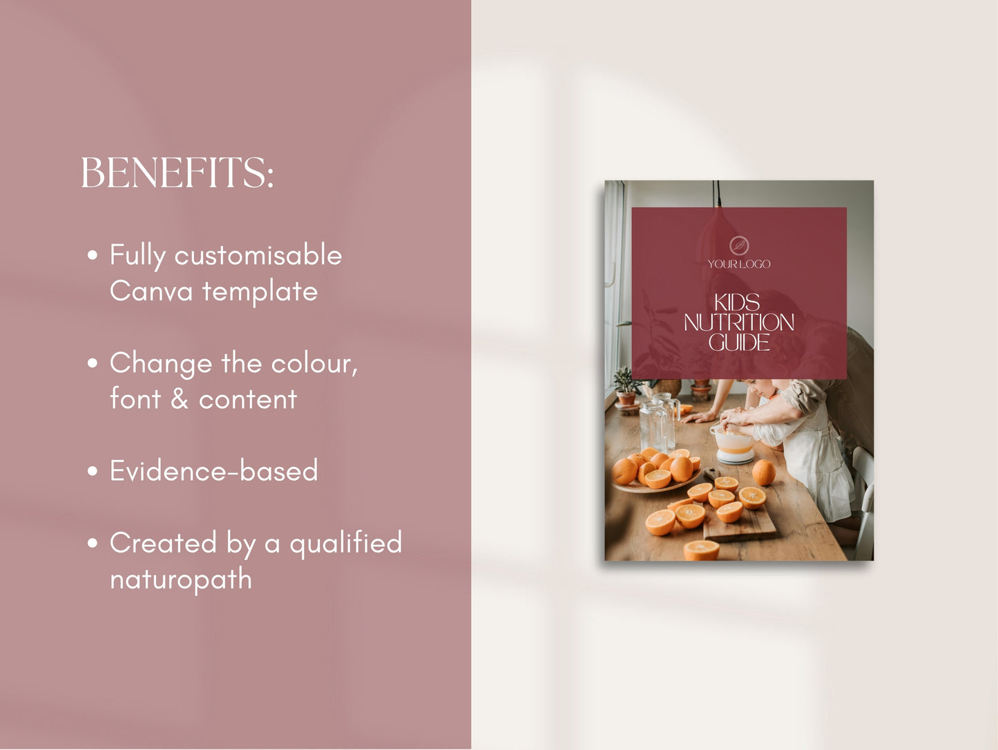 Kids Nutrition Booklet