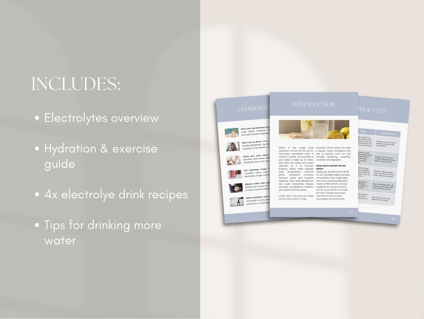Hydration Patient Handout