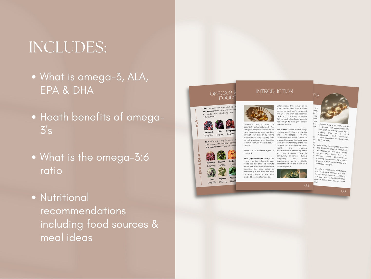 Omega-3 Patient Handout