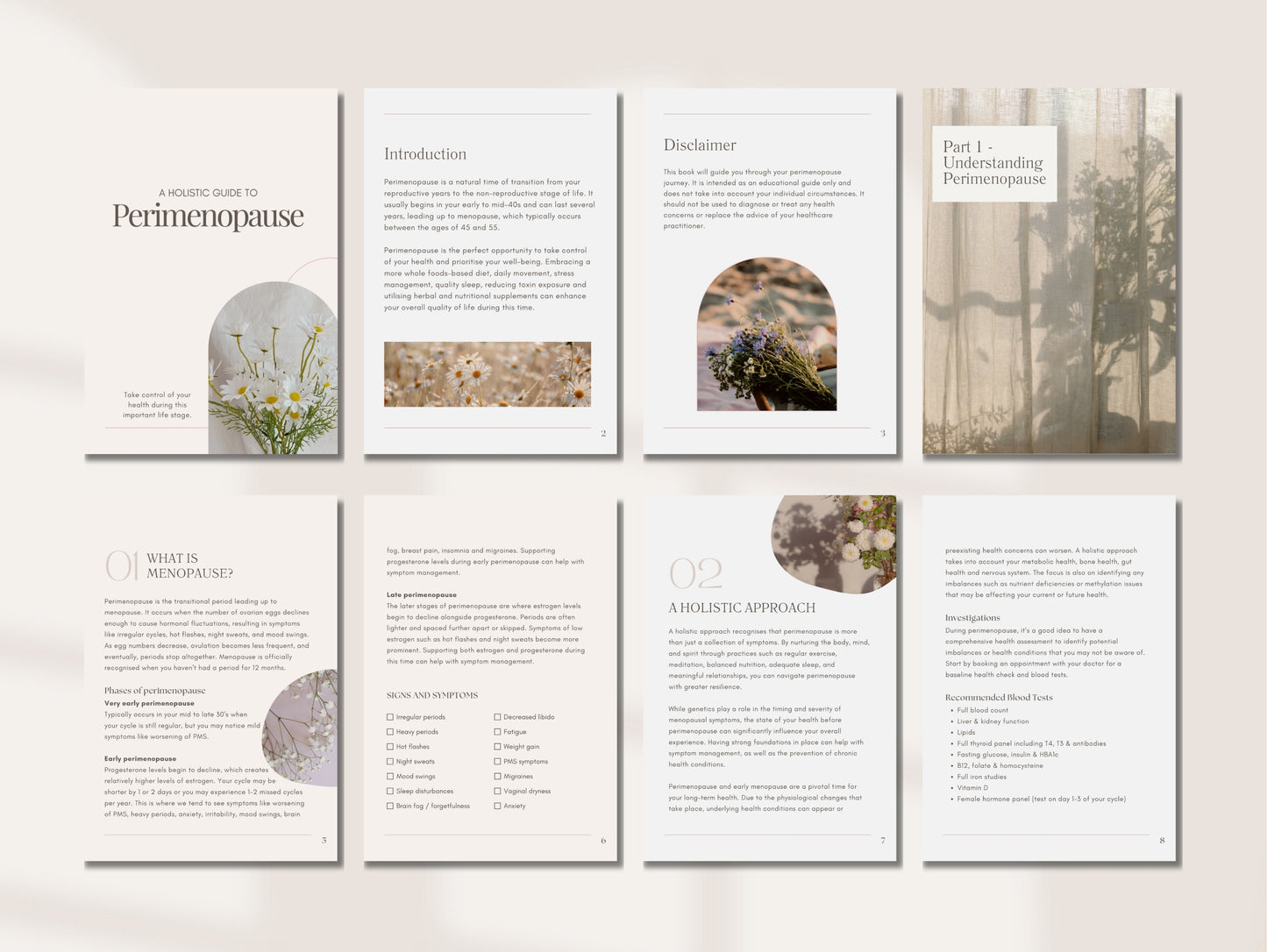 Perimenopause hormone balance eBook for naturopathic and nutritionist use