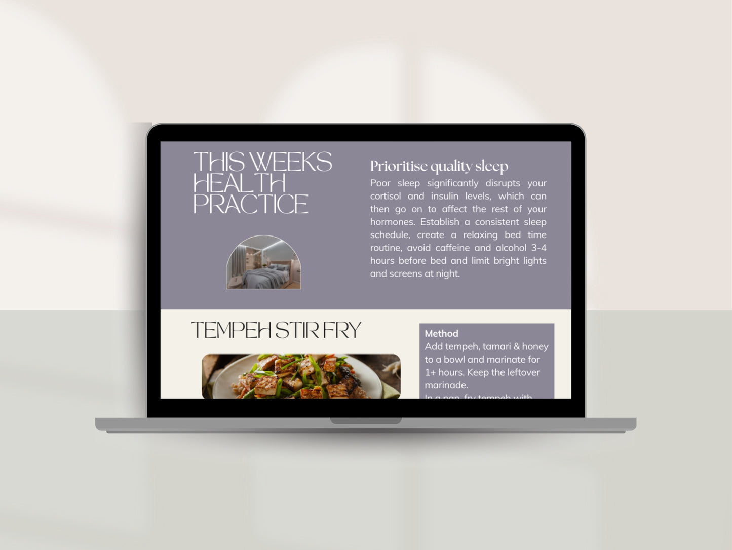 Client-friendly perimenopause email funnel for nutrition and lifestyle support