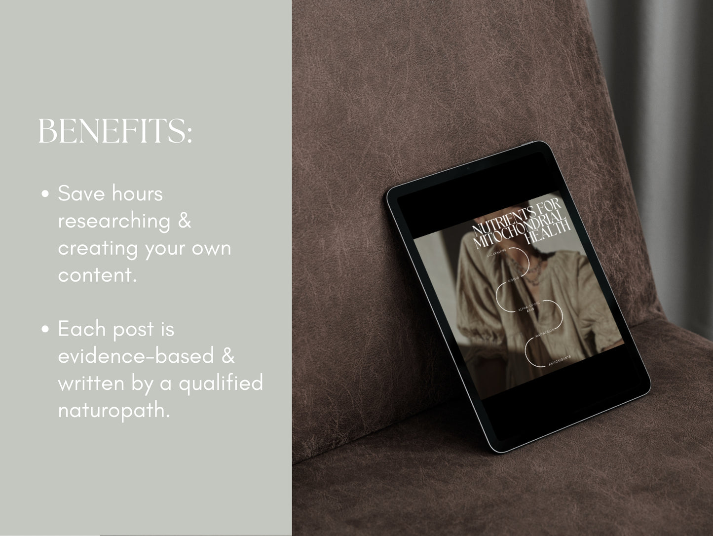 Functional medicine Canva Instagram posts for menopause
