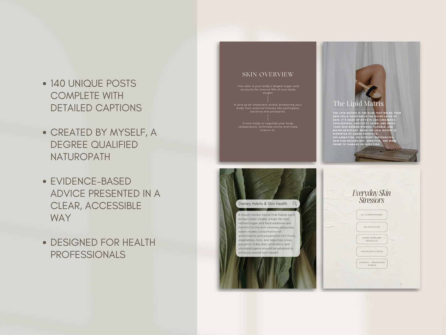 Skin Instagram Canva Templates