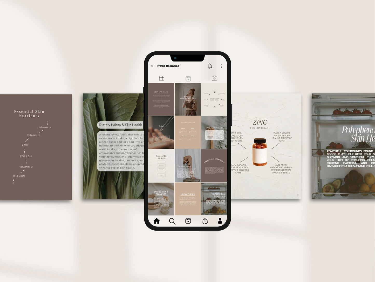 Skin Instagram Canva Templates