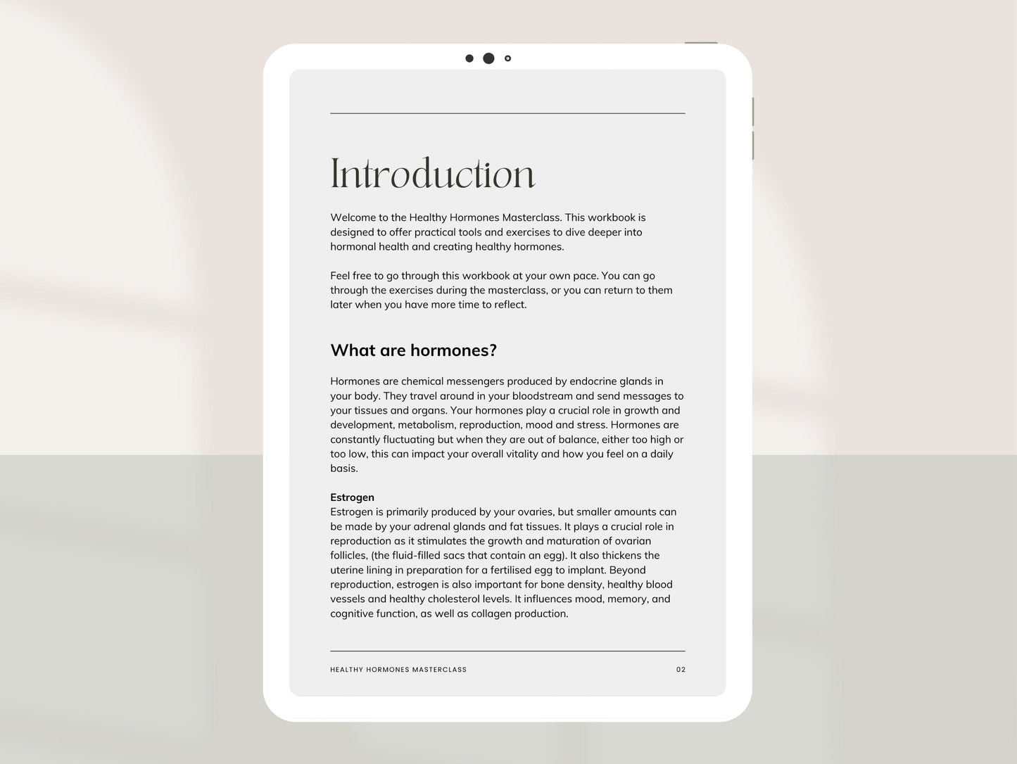 Client-ready hormone health masterclass for naturopaths, dietitians, and herbalists
