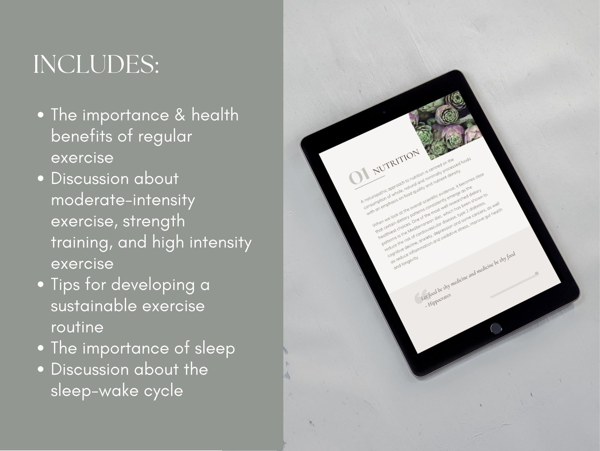 PLR white-label ebook for naturopaths, nutritionists, ND's
