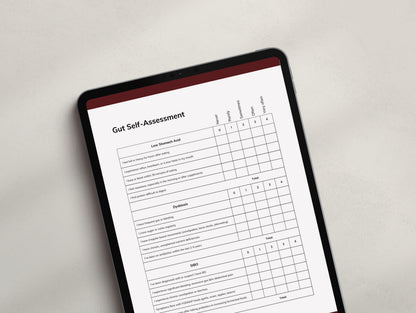 Gut Self-Assessment Questionnaire