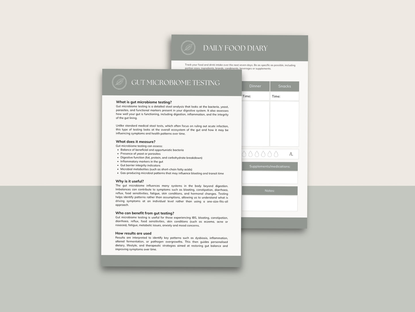 Gut Microbiome Handouts