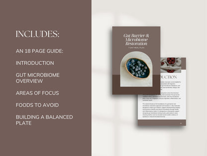 Gut Microbiome Meal Plan