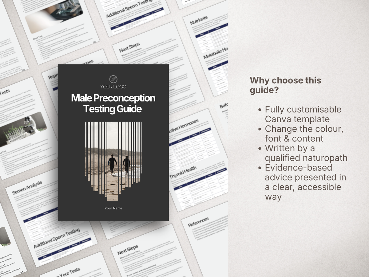 Male Preconception Testing Guide