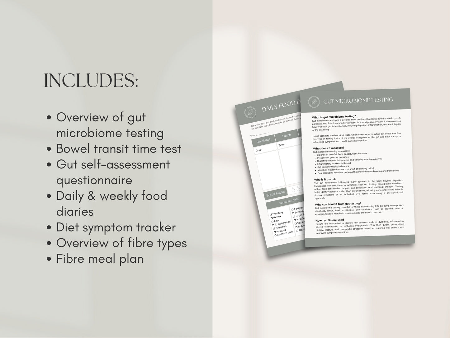 Gut Microbiome Handouts