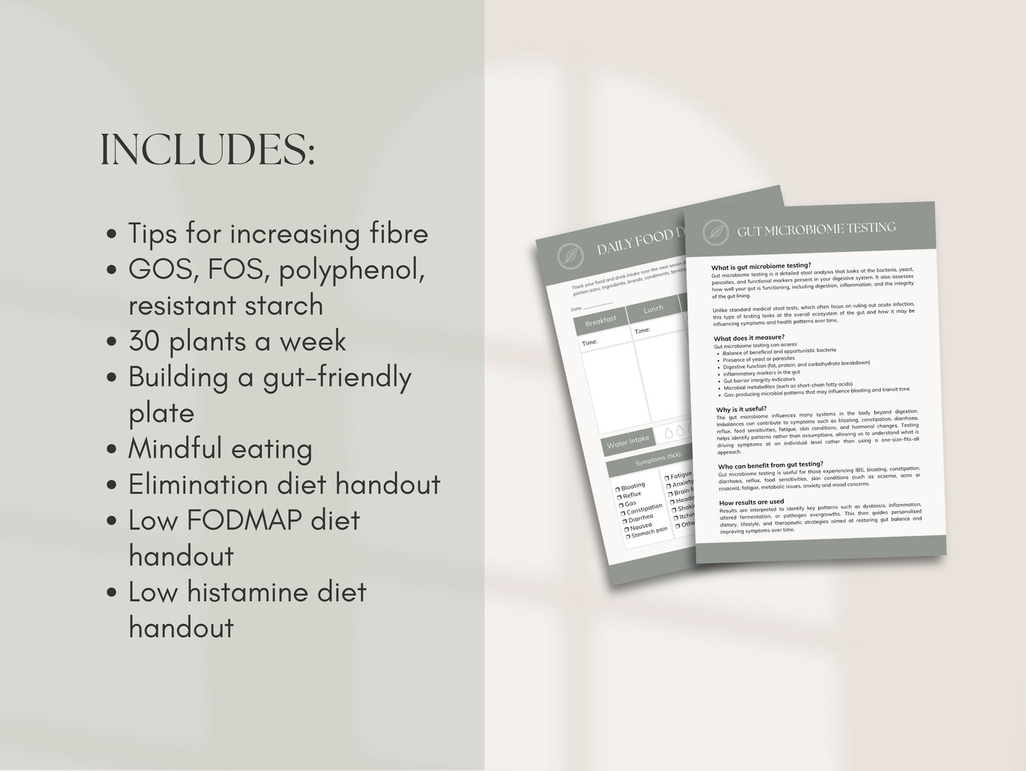 Gut Microbiome Handouts