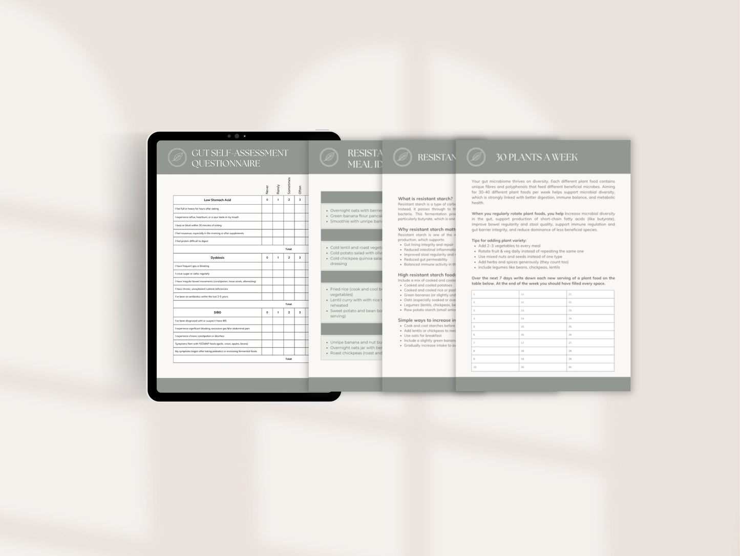 Gut Microbiome Handouts