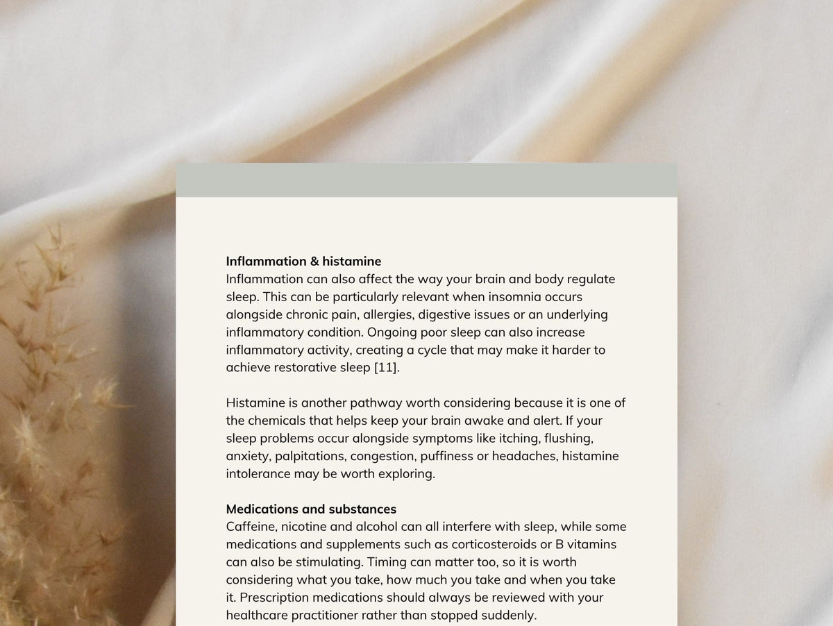 Insomnia Booklet