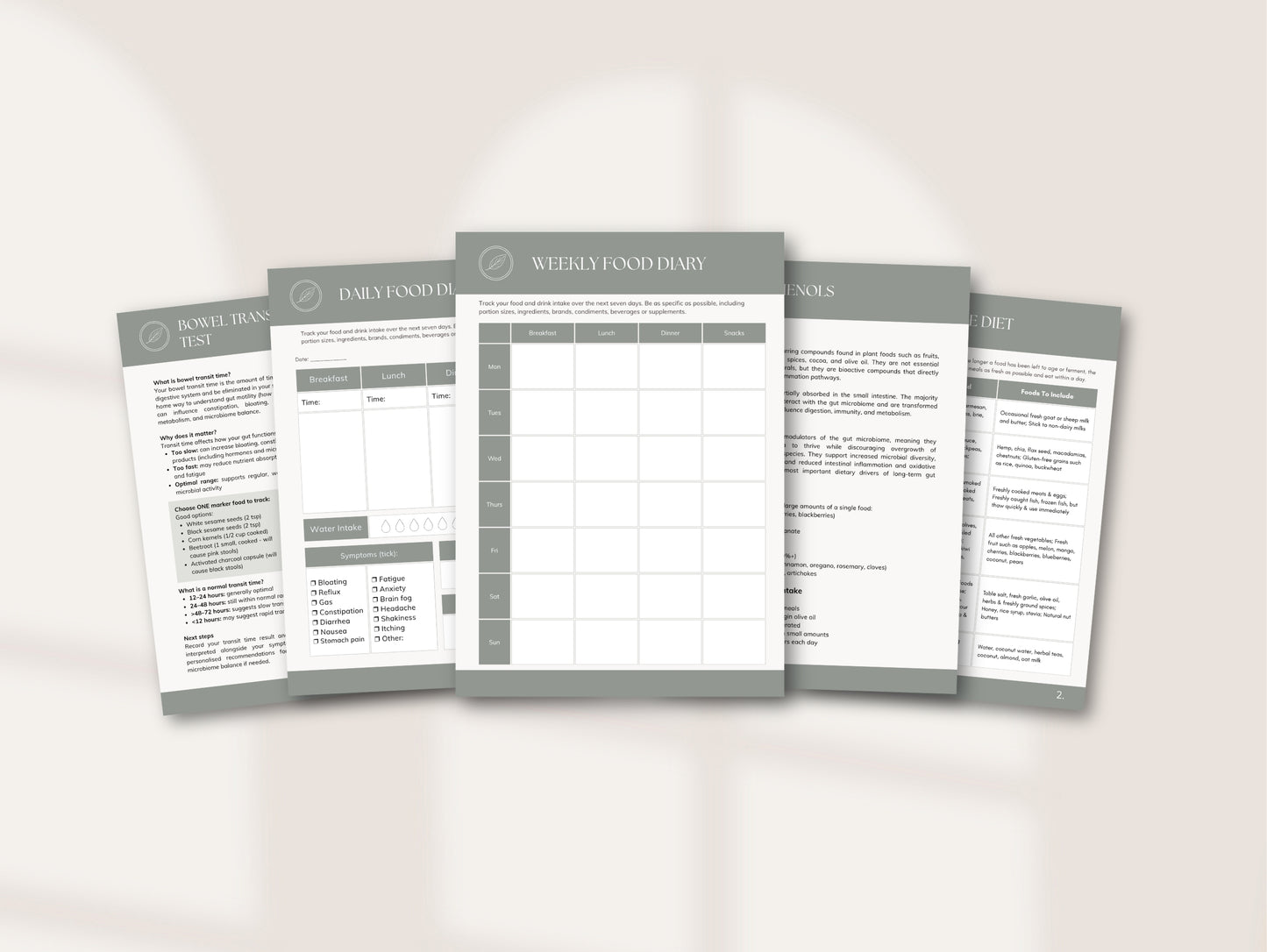 Gut Microbiome Handouts