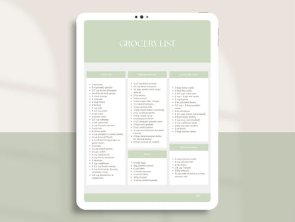 7 Day Anti-Inflammatory Meal Plan