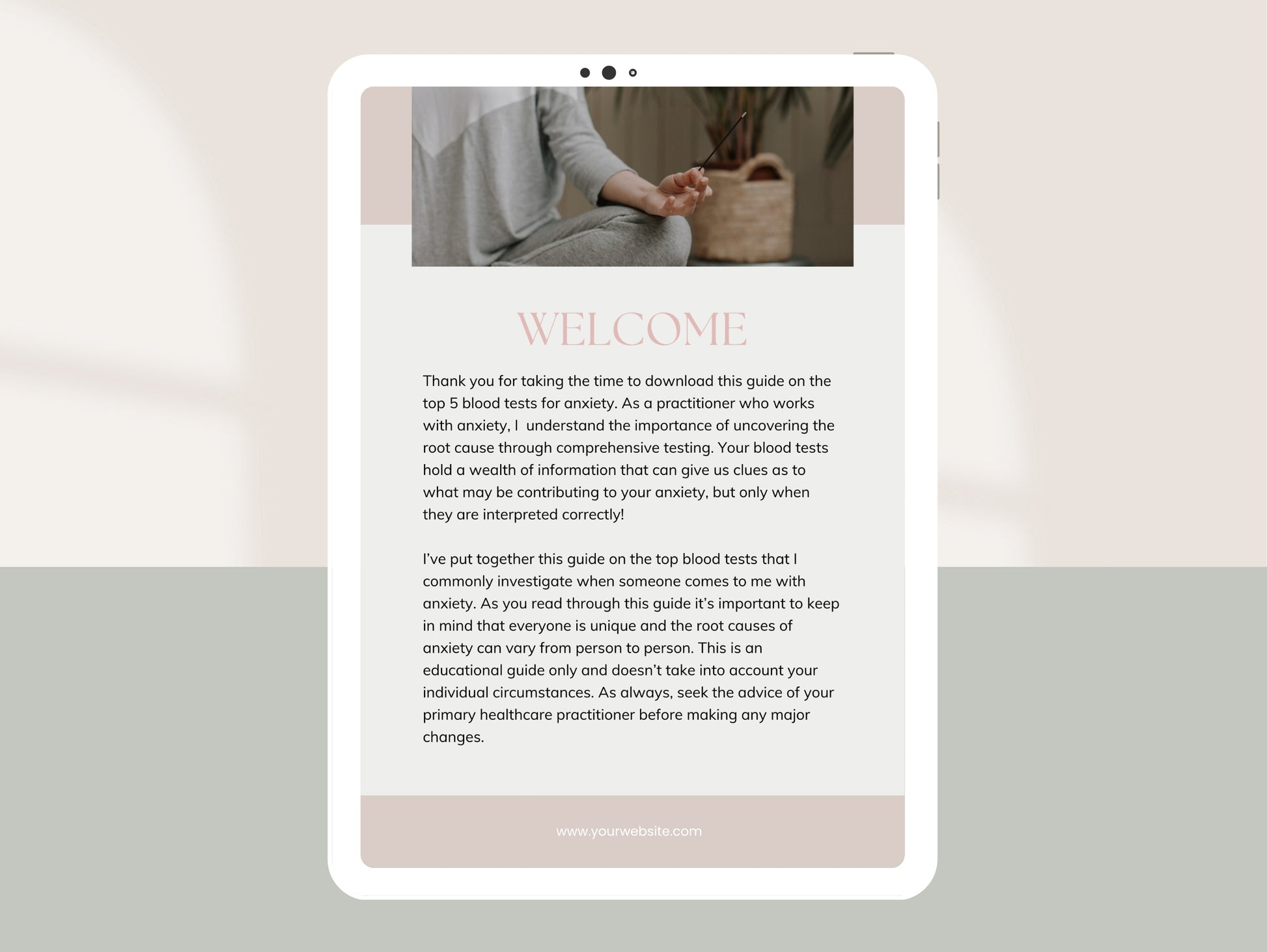 Top anxiety blood tests resource for holistic health professionals