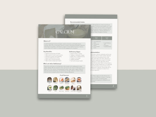 Calcium Handout