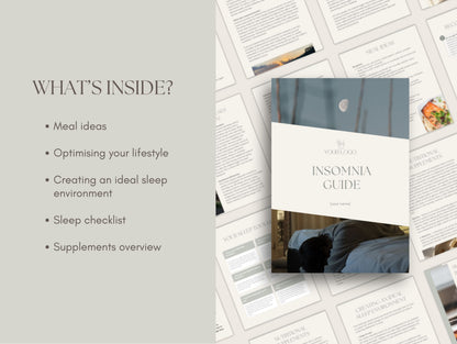 Insomnia Booklet
