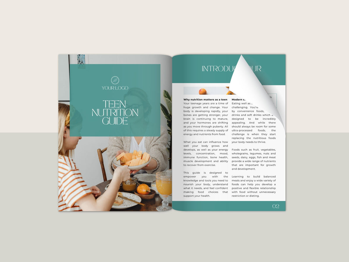 Teen Nutrition Booklet