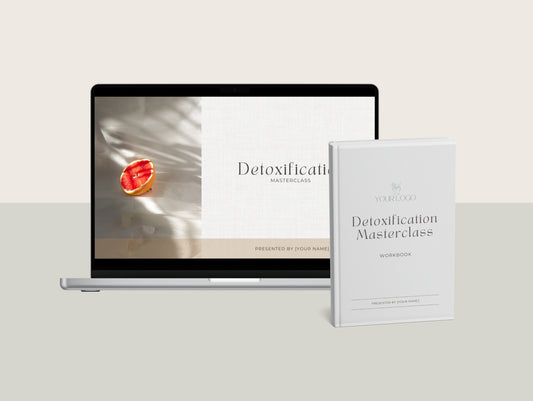 Done-for-you detoxification masterclass for naturopaths and health professionals