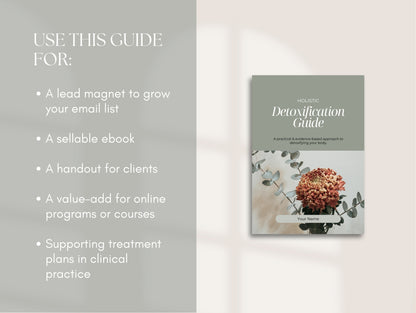 Detoxification Patient Booklet
