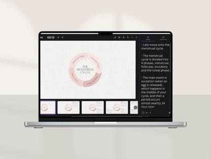 Pre-made hormone masterclass for supporting women’s health and nutrition