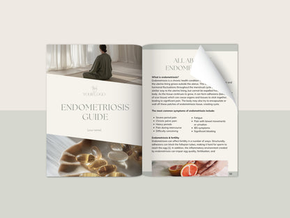 Endometriosis booklet for naturopaths and functional medicine practitioners