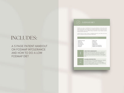 Low FODMAP Diet Plan