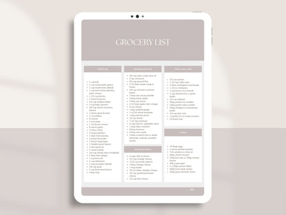 7 Day Fertility Meal Plan