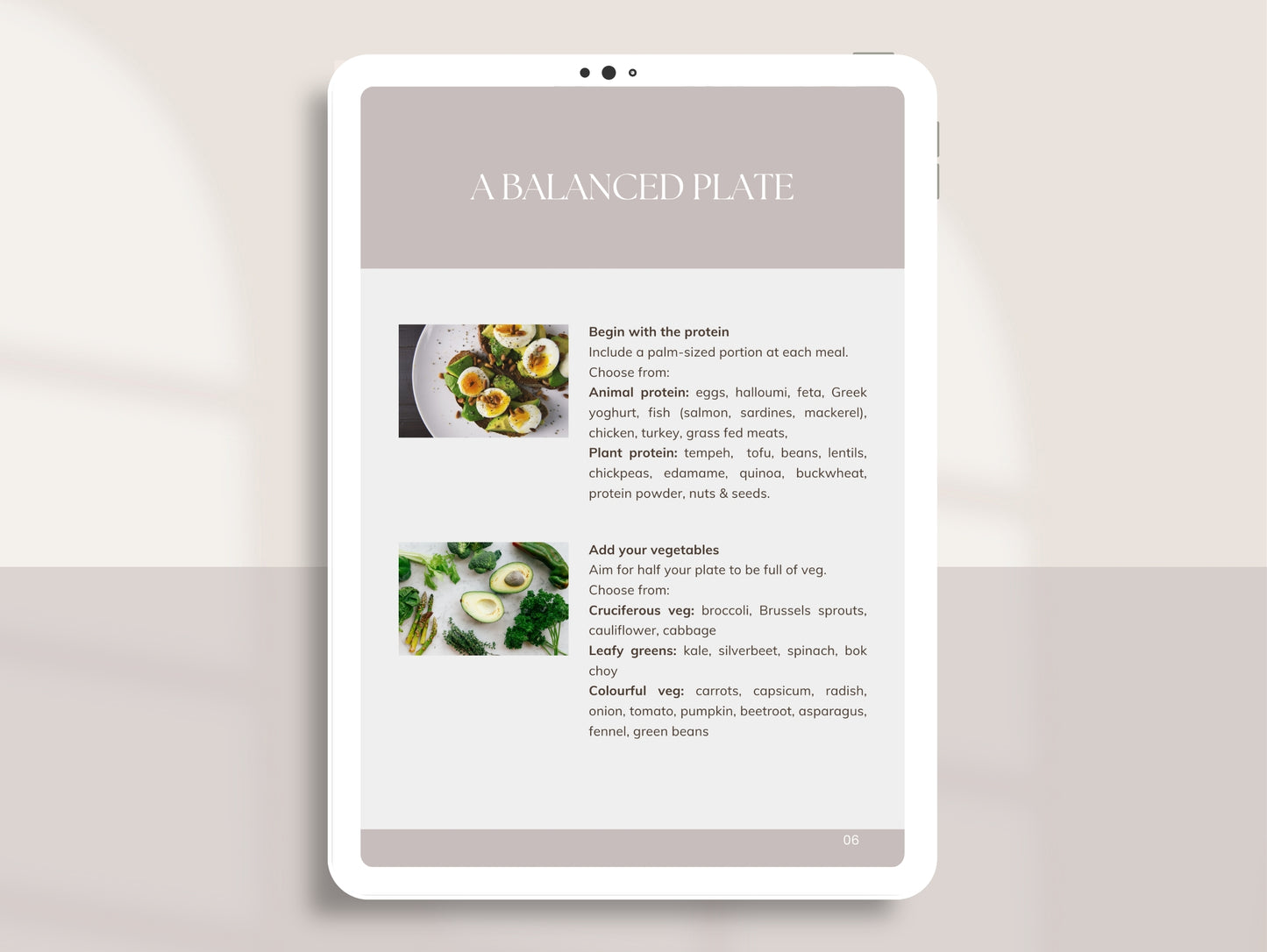 7 Day Fertility Meal Plan