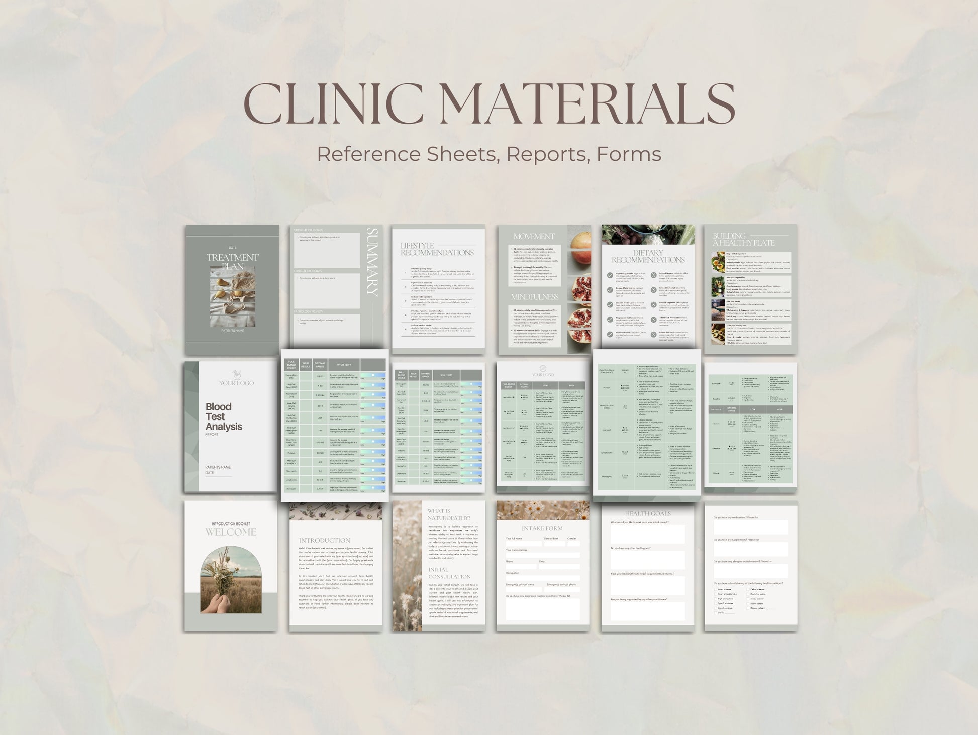 Functional pathology cheat sheet